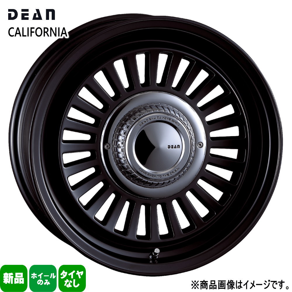 16 × 5.5 +20 5/139.7 4本セット ジムニー CRIMSON DEAN CALIFORNIA 新品 16インチ ホイールのみ
