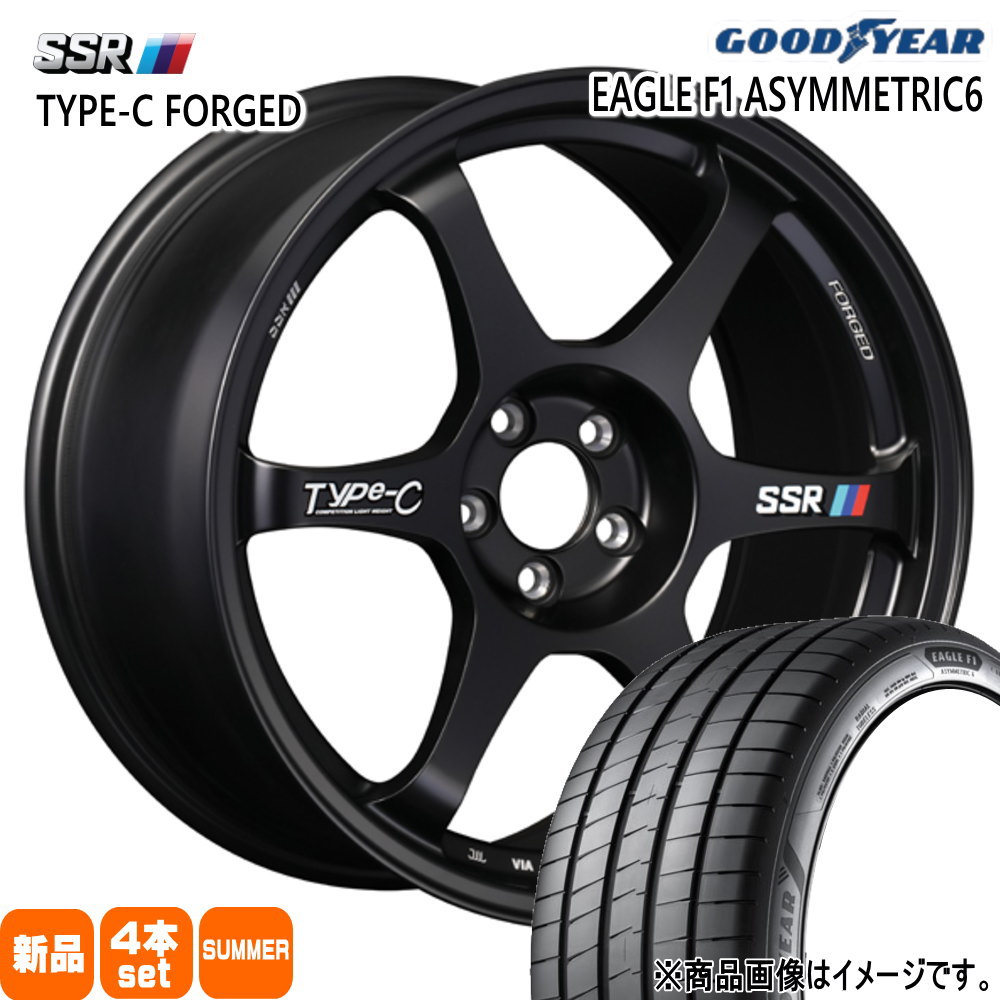 235/45R18 98Y XL グッドイヤー EAGLE F1 ASYMMETRIC6 夏用 サマータイヤ Type-C FPRGED LEXUS GS カムリ マークX