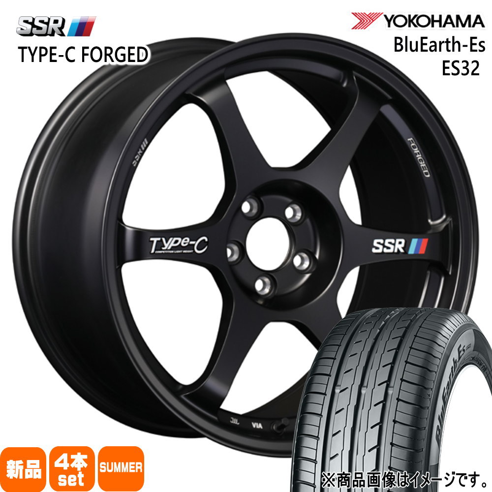 225/50R18 95V ヨコハマ BluEarth-Es ES32 夏用 サマータイヤ Type-C FPRGED XV GP系 フォレスター SH系