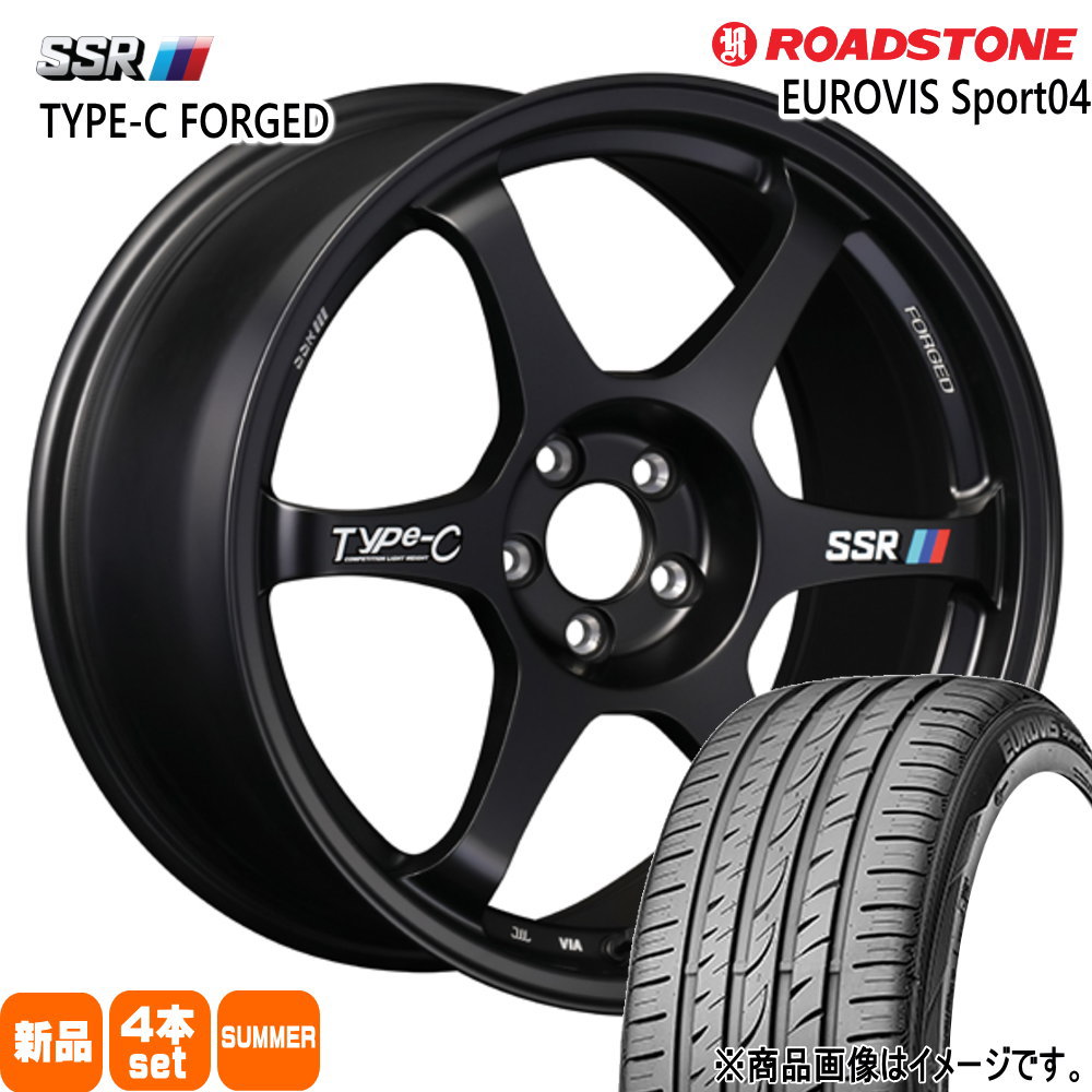 225/50R18 99W XL ロードストーン EUROVIS Sport04 夏用 サマータイヤ Type-C FPRGED エスティマ カローラクロス