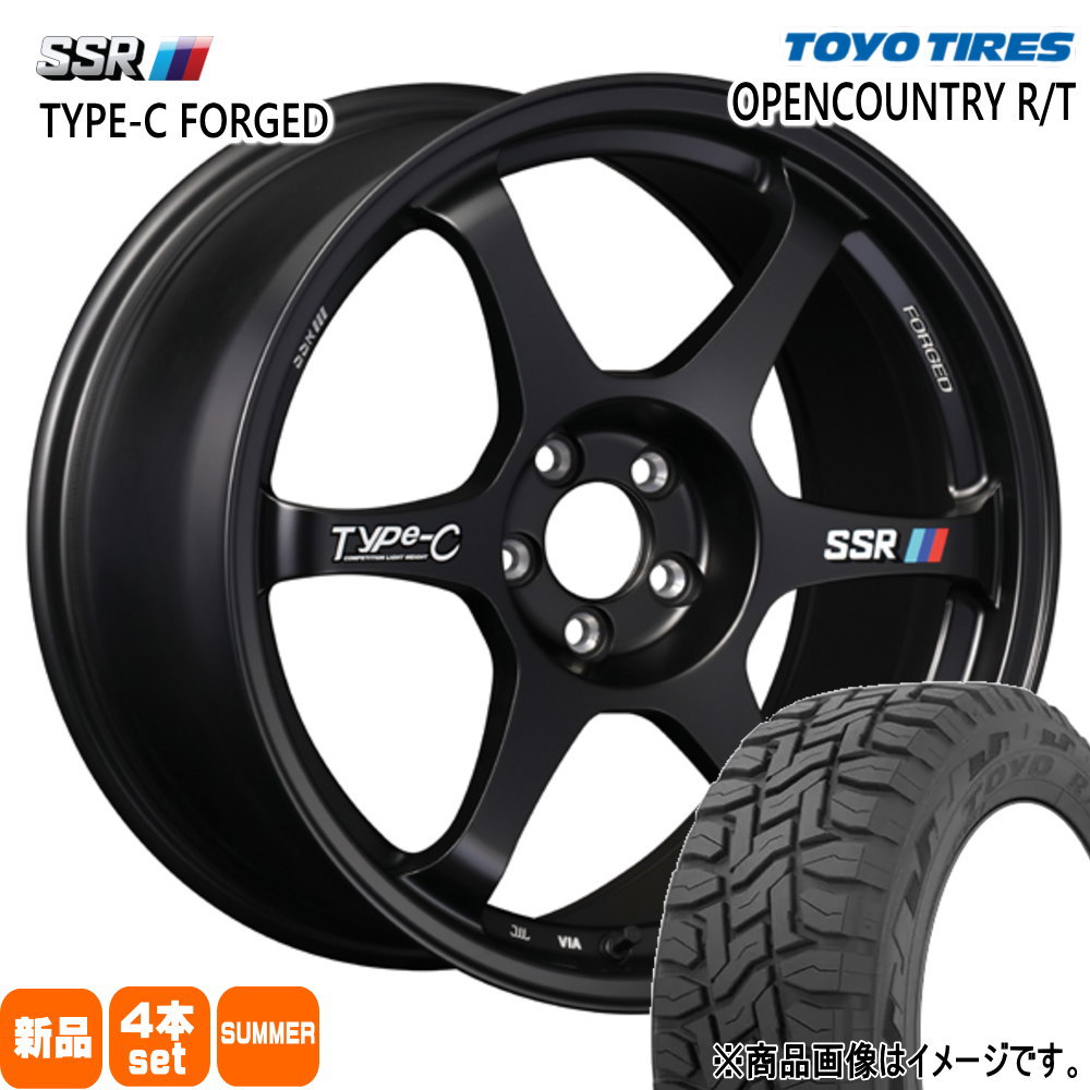 225/60R17 99Q トーヨータイヤ OPENCOUNTRY R/T 夏用 サマータイヤ Type-C FPRGED SK SL系フォレスター ZR-V
