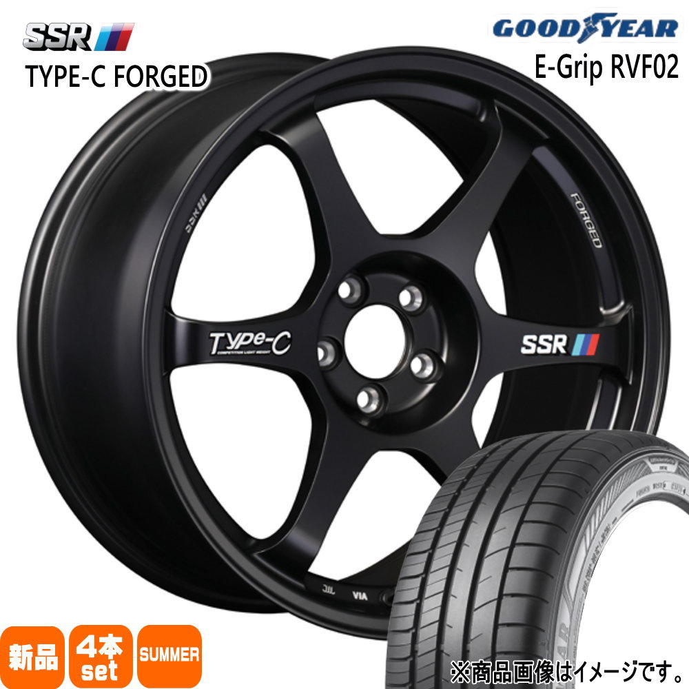 205/55R17 95V グッドイヤー EfficentGrip RVF02 夏用 サマータイヤ Type-C FPRGED マツダ MAZDA3 /日産 キックス