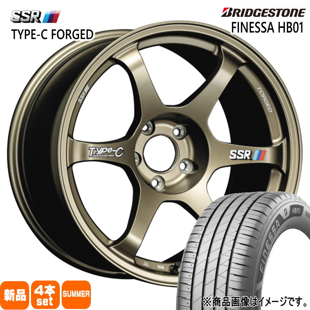 225/50R18 95V ブリヂストン FINESSA HB01 夏用 サマータイヤ Type-C FPRGED XV GP系 フォレスター SH系