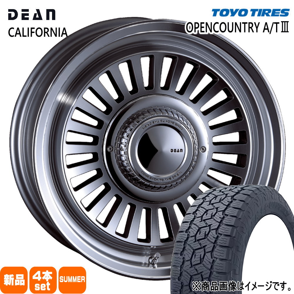 225/70R16 103H トーヨータイヤ OPENCOUNTRY A/T3 夏用 サマータイヤ DEAN CALIFORNIA JB74 ジムニーシエラ JC74 ノマド