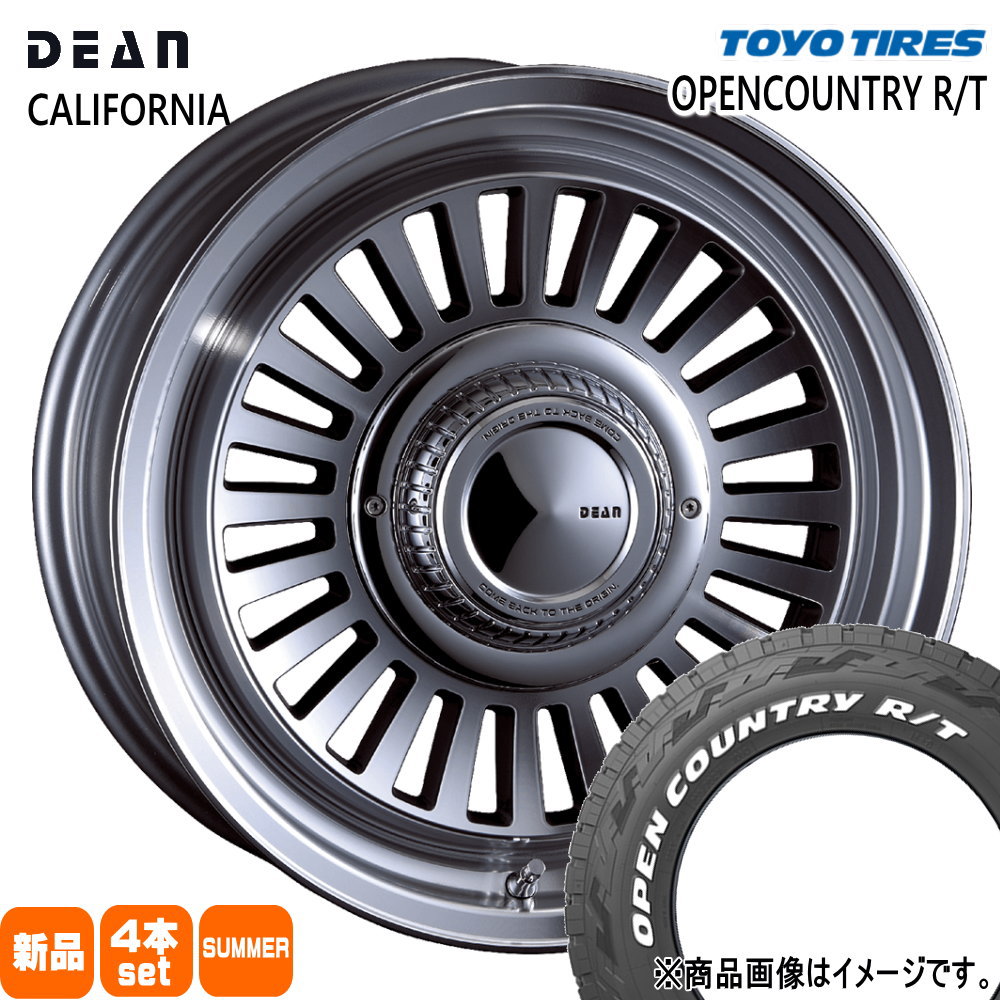 235/70R16 106Q トーヨータイヤ OPENCOUNTRY R/T 夏用 サマータイヤ DEAN CALIFORNIA JB74 ジムニーシエラ JC74 ノマド