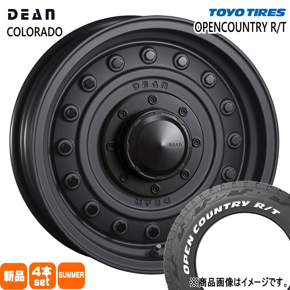 235/70R16 106Q トーヨータイヤ OPENCOUNTRY R/T 夏用 サマータイヤ DEAN COLORADO JB64 JB23 ジムニー 専用