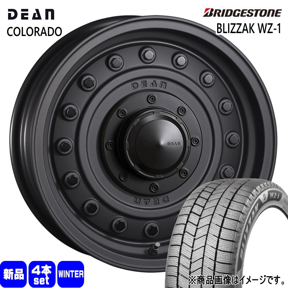 205/60R16 96Q XL ブリヂストン BLIZZAK WZ-1 冬用 スタッドレスタイヤ DEAN COLORADO 90系 ノア ヴォクシー/ジューク/フロンクス