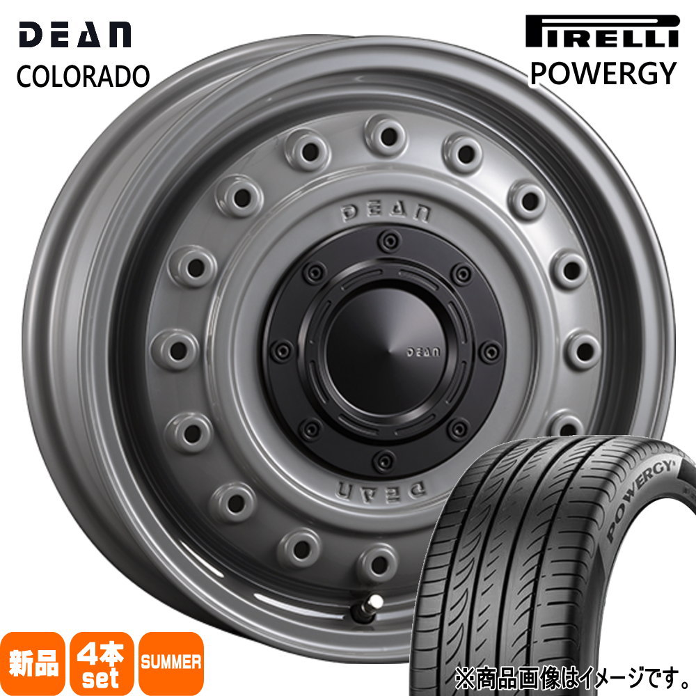 165/55R15 75V ピレリ POWERGY 夏用 サマータイヤ DEAN COLORADO 軽自動車 N BOX タント スペーシア デイズ