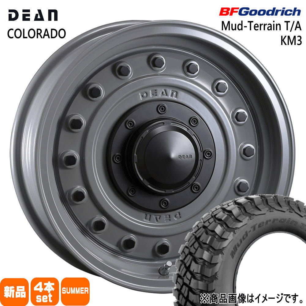 245/70R16 113/110Q LRD LT BFグッドリッチ Mud-Terrain T/A KM3 夏用 サマータイヤ DEAN COLORADO トヨタ RAV4