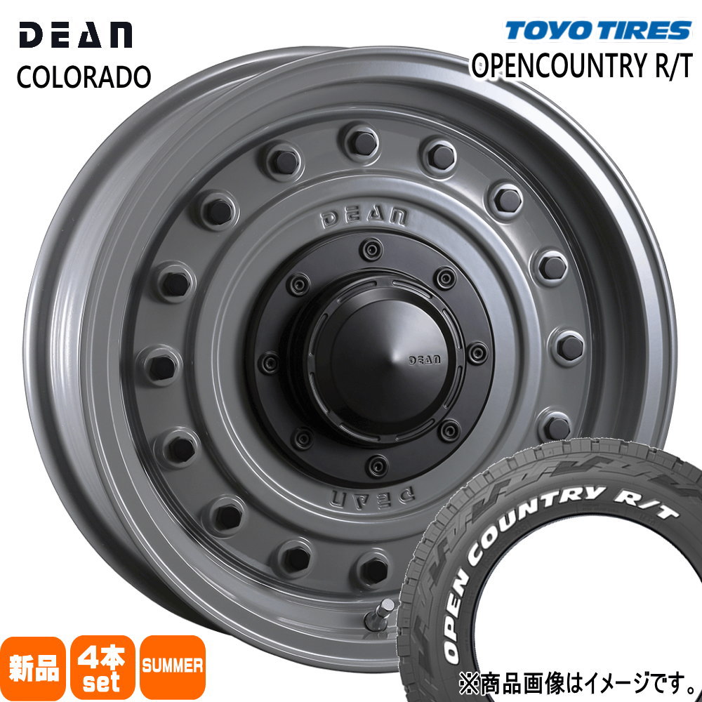 235/70R16 106Q トーヨータイヤ OPENCOUNTRY R/T 夏用 サマータイヤ DEAN COLORADO JB64 JB23 ジムニー 専用