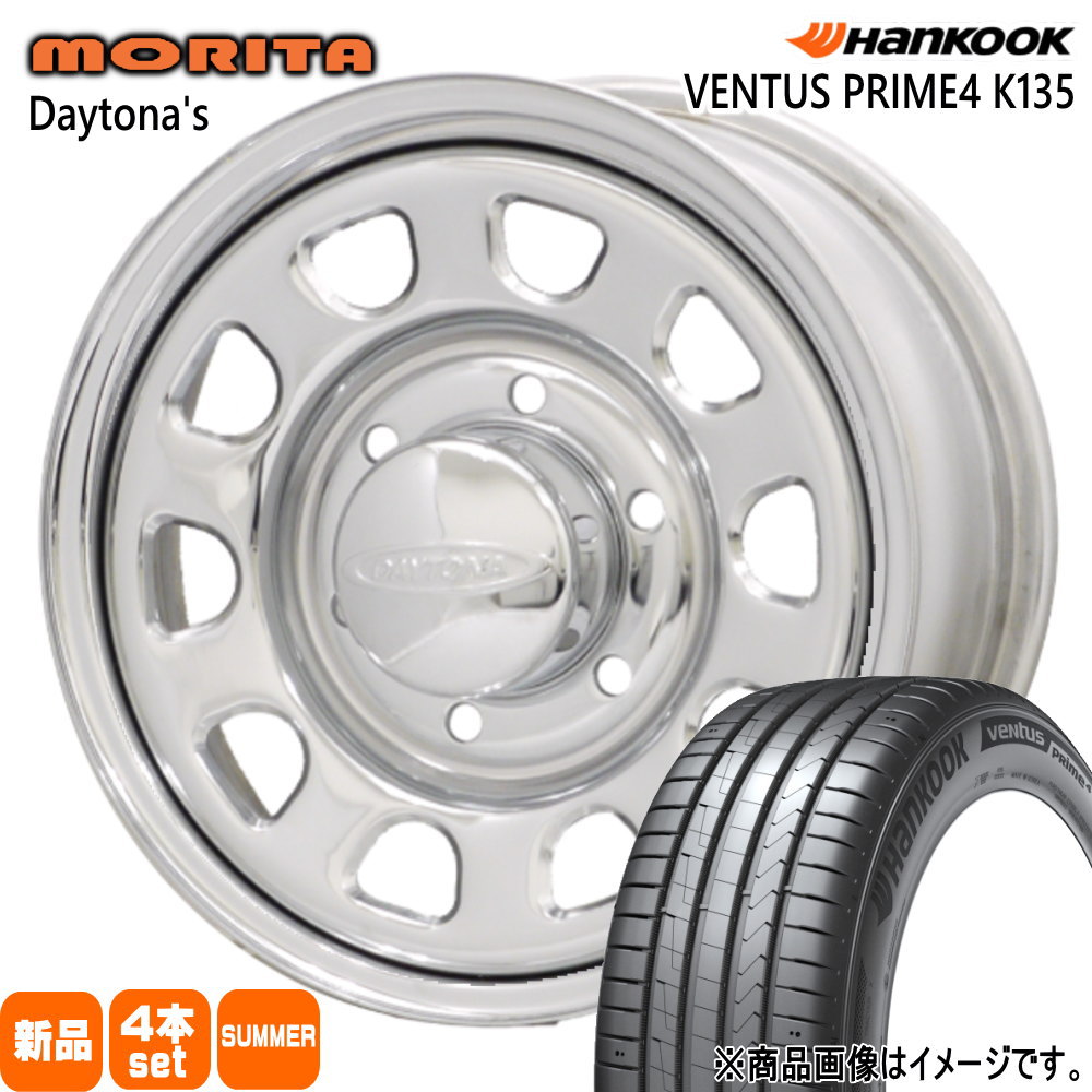 215/60R17 96V ハンコック Ventus Prime4 K135A 夏用 サマータイヤ DAYTONA'S 200系 ハイエース 専用