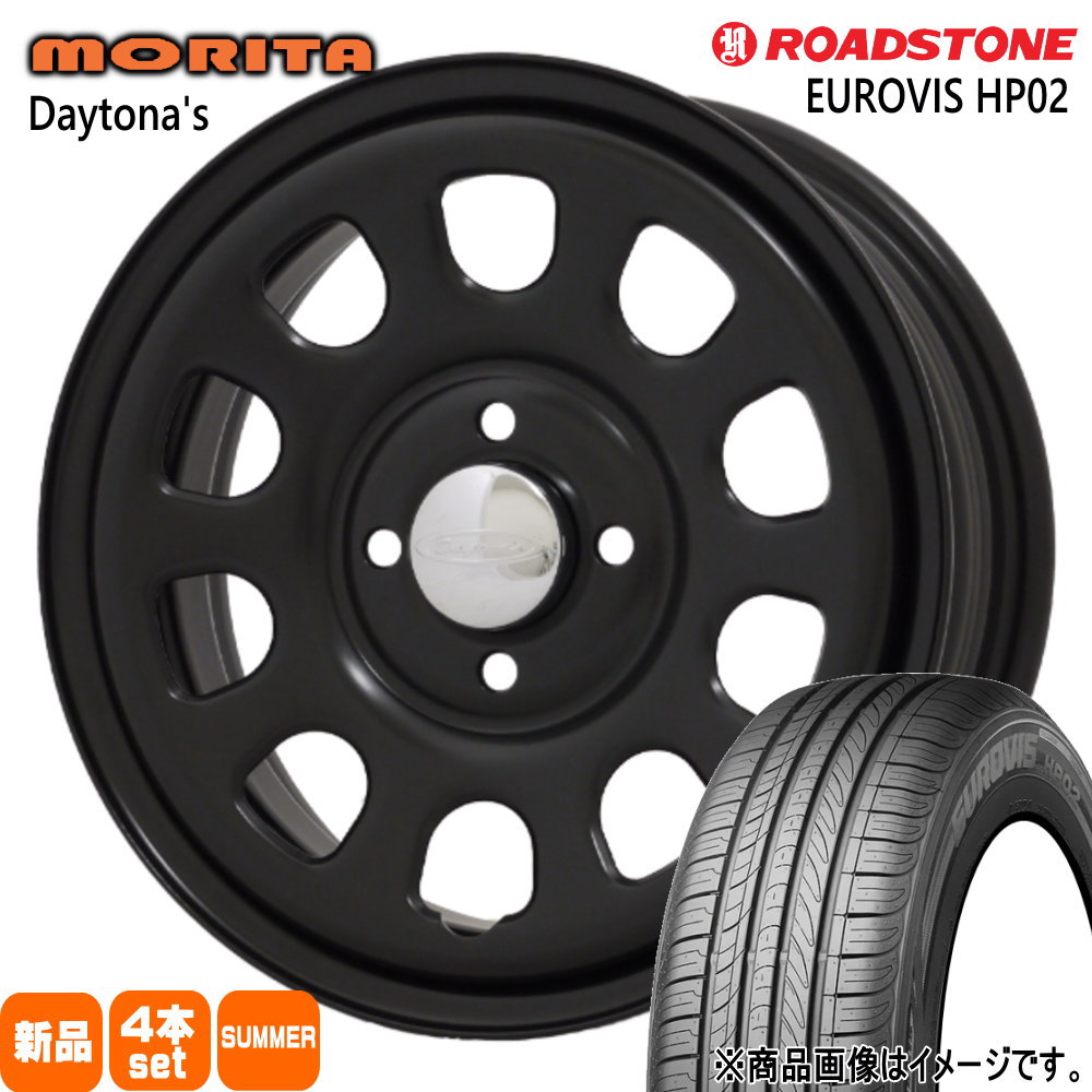 175/65R14 82H ロードストーン EUROVIS HP02 夏用 サマータイヤ DAYTONA'S 50系 サクシード プロボックス ワゴン