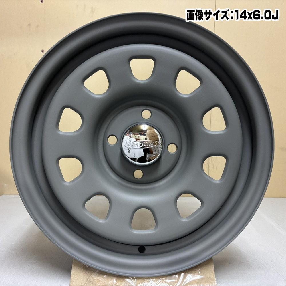 165/55R15 75H ダンロップ SYNCHRO WEATHER 夏冬兼用 オールシーズンタイヤ DAYTONA'S G2 軽自動車 N BOX タント スペーシア デイズの画像