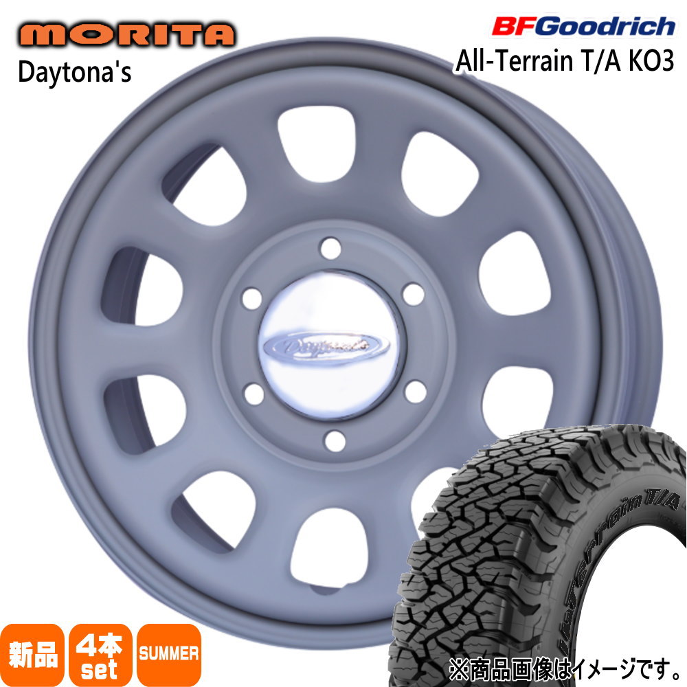 BFグッドリッチ - 215/65R16 103/100S LT All-Terrain T/A KO3 夏用 朱夏タイア DAYTONA'S G2 200系 御機嫌はやりっ児 専用 車、バイク、自転車-タイヤ、ホイール-自動車
