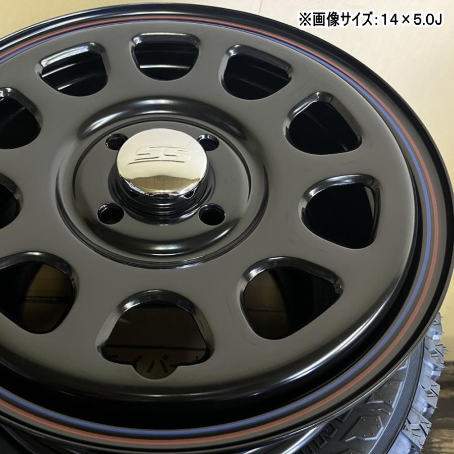 ブリヂストン BLIZZAK VL10A 155/80R14 88/86 冬タイヤ MLJ Daytona SS 5.0J 4穴 4/100 14インチ トヨタ 160系 プロボックス・サクシード : daytonass bk 1450424100 vl10a 15580148886 : タイヤショップ78 2号店