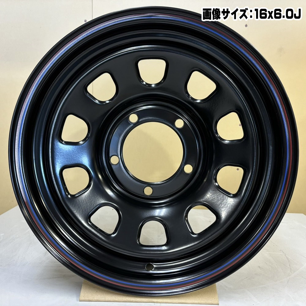 16×5.5J +20 5/139.7 MLJ Daytona SS 新品 16インチ ホイールのみ 4本セット ジムニー :  daytonass-bk-05-1655205139-4p : タイヤショップ78 2号店 - 通販 - Yahoo!ショッピング