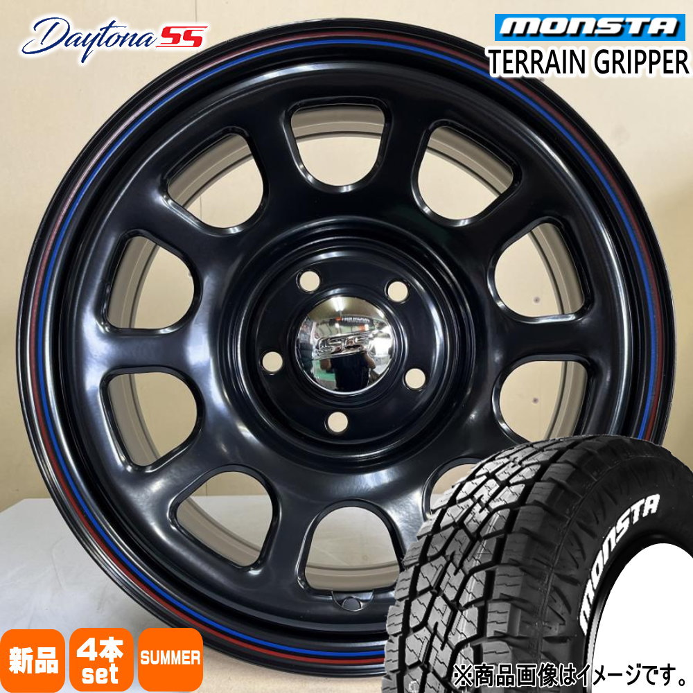 MONSTA TYRES - 215/70R16 107/105Q LT モンスタ TERRAIN GRIPPER 夏用 朱夏タイア Dyatona SS T30 T31エクストレイル アウトランダー 16in タイヤ、ホイール-夏タイヤ、ホイールセット