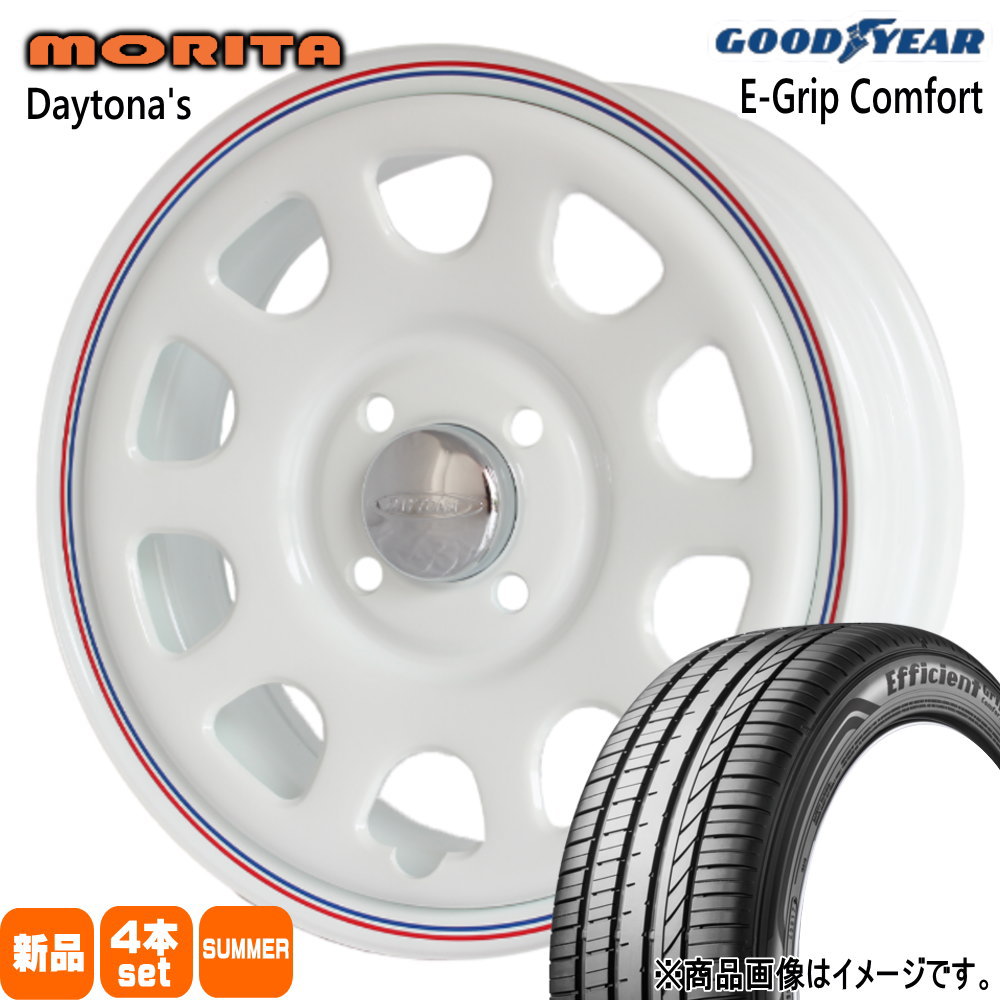 155/65R14 75H グッドイヤー EfficientGrip Comfort 夏用 サマータイヤ DAYTONA'S G2 軽自動車