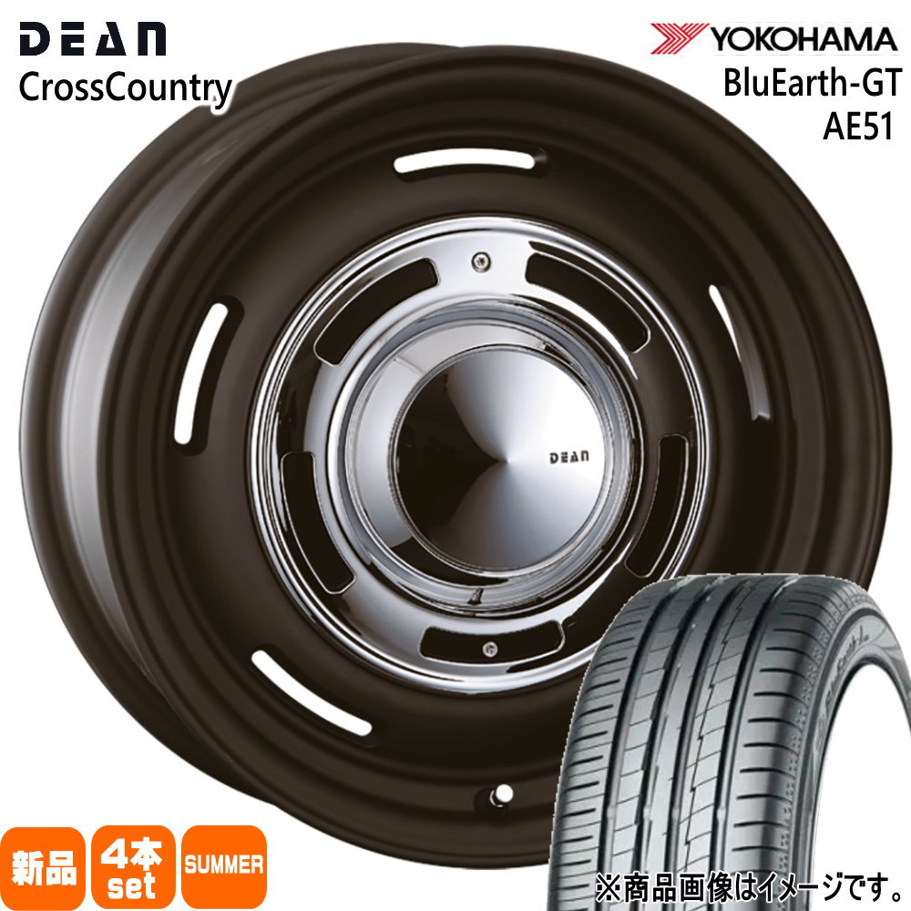 175/60R16 82H ヨコハマ BluEarth-GT AE51 夏用 サマータイヤ DEAN CROSS COUNTRY イグニス クロスビー ラクティス100系  16インチ