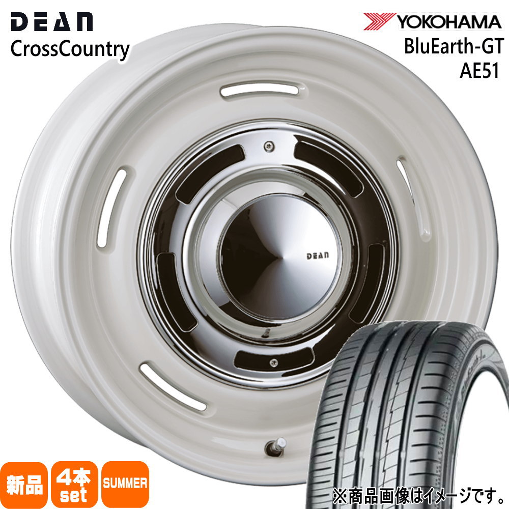 175/60R16 82H ヨコハマ BluEarth-GT AE51 夏用 サマータイヤ DEAN CROSS COUNTRY イグニス クロスビー ラクティス100系  16インチ