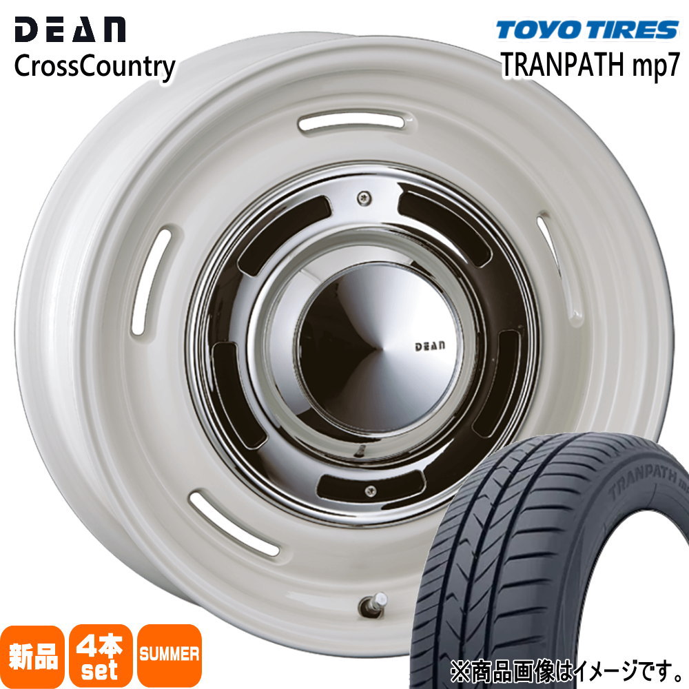 OPEN COUNTRY - 205/55R17  トーヨータイヤ TRANPATH mp7 夏用 炎節タイア DEAN CROSS COUNTRY トヨタ 90系 ヴォクシー ノア /日産 キックス  17in