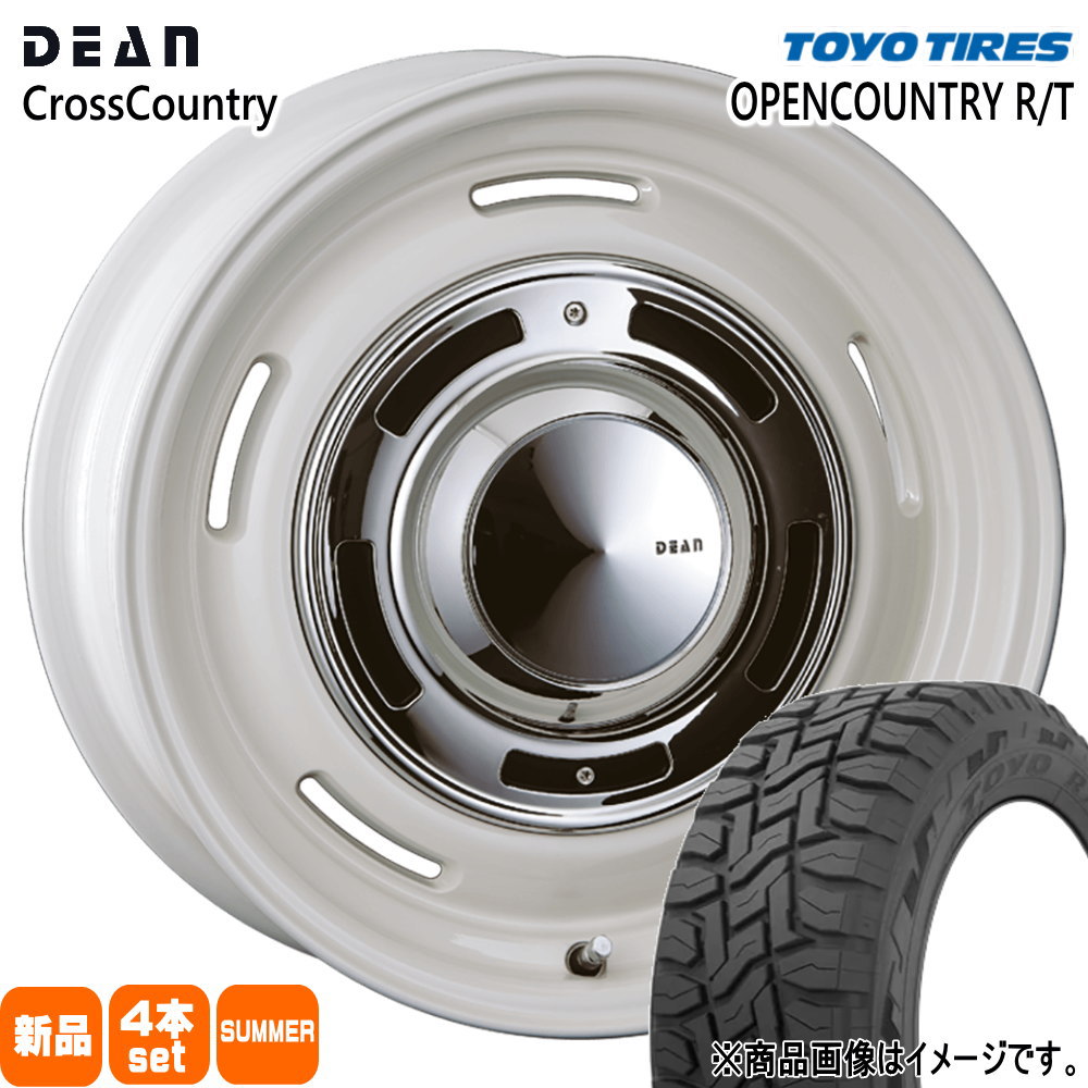 OPEN COUNTRY - 215/70R16 100Q トーヨータイヤ OPENCOUNTRY R/T 夏用 朱夏タイア DEAN CROSS COUNTRY JB74 ジムニーシエラ 専用  16in タイヤ、ホイール-自動車