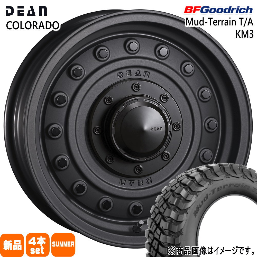 245/70R16 113/110Q LRD LT BFグッドリッチ Mud-Terrain T/A KM3 夏用 サマータイヤ DEAN COLORADO トヨタ RAV4  16インチ