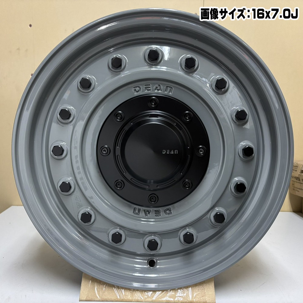 215/65R16 98Q グッドイヤー ICE NAVI SUV 冬用 スタッドレスタイヤ DEAN COLORADO 200系 ハイエース 専用  16インチの画像
