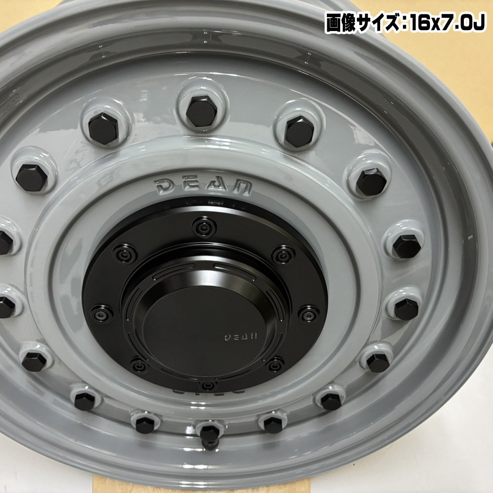 215/65R16 98Q グッドイヤー ICE NAVI SUV 冬用 スタッドレスタイヤ DEAN COLORADO 200系 ハイエース 専用  16インチの画像