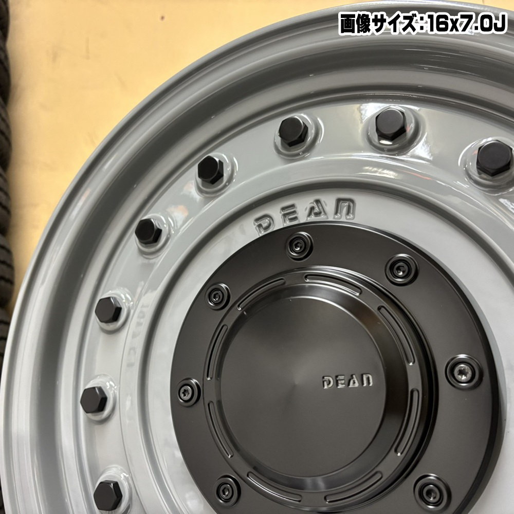215/65R16 98Q グッドイヤー ICE NAVI SUV 冬用 スタッドレスタイヤ DEAN COLORADO 200系 ハイエース 専用  16インチの画像