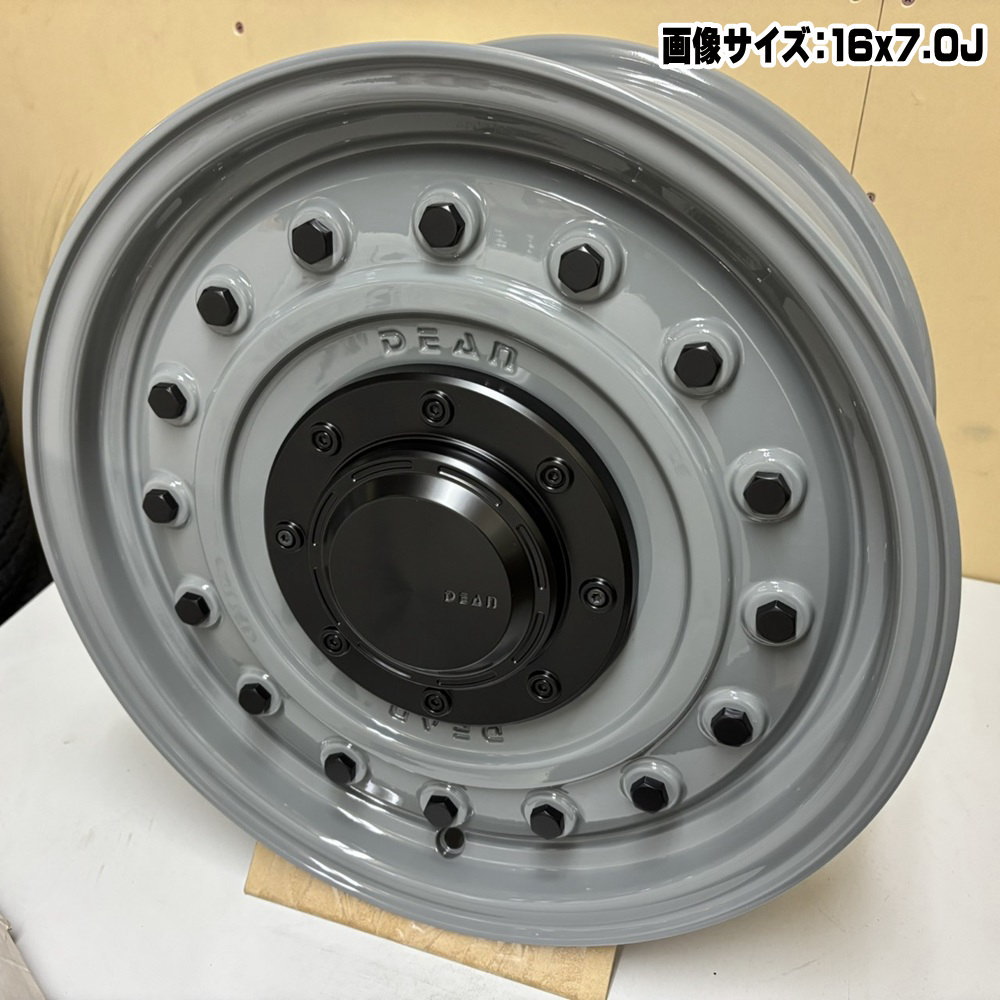 215/65R16 98Q グッドイヤー ICE NAVI SUV 冬用 スタッドレスタイヤ DEAN COLORADO 200系 ハイエース 専用  16インチの画像