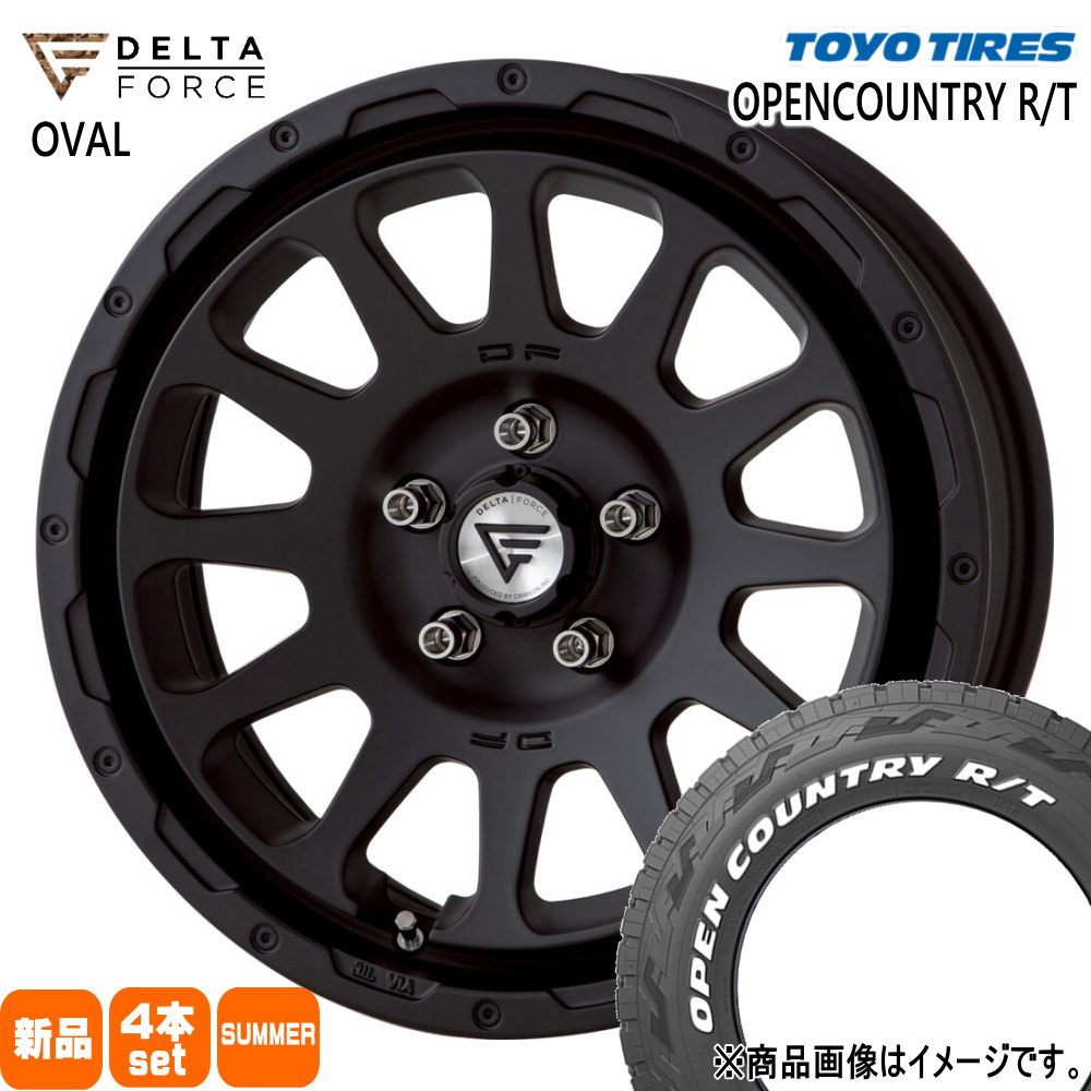 TOYO TIRES - 法人送りとどける 235/70R16 106Q トゥーヨー OPENCOUNTRY R/T 夏用 炎節タイア DELTAFORCE OVAL デリカD:5 RAV4