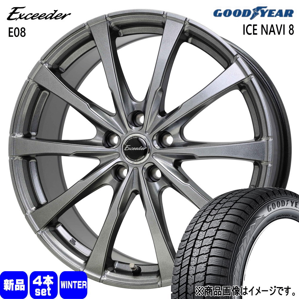 グッドイヤー（GOODYEAR） 215/55R17 94Q ICE NAVI 8 冬用 