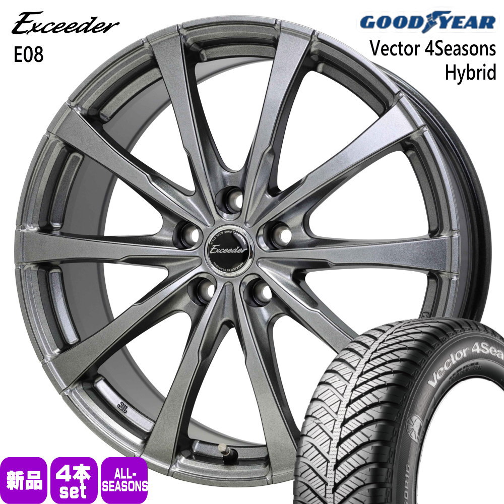 グッドイヤー（GOODYEAR） 215/45R17 91H XL Vector 4Seasons Hybrid