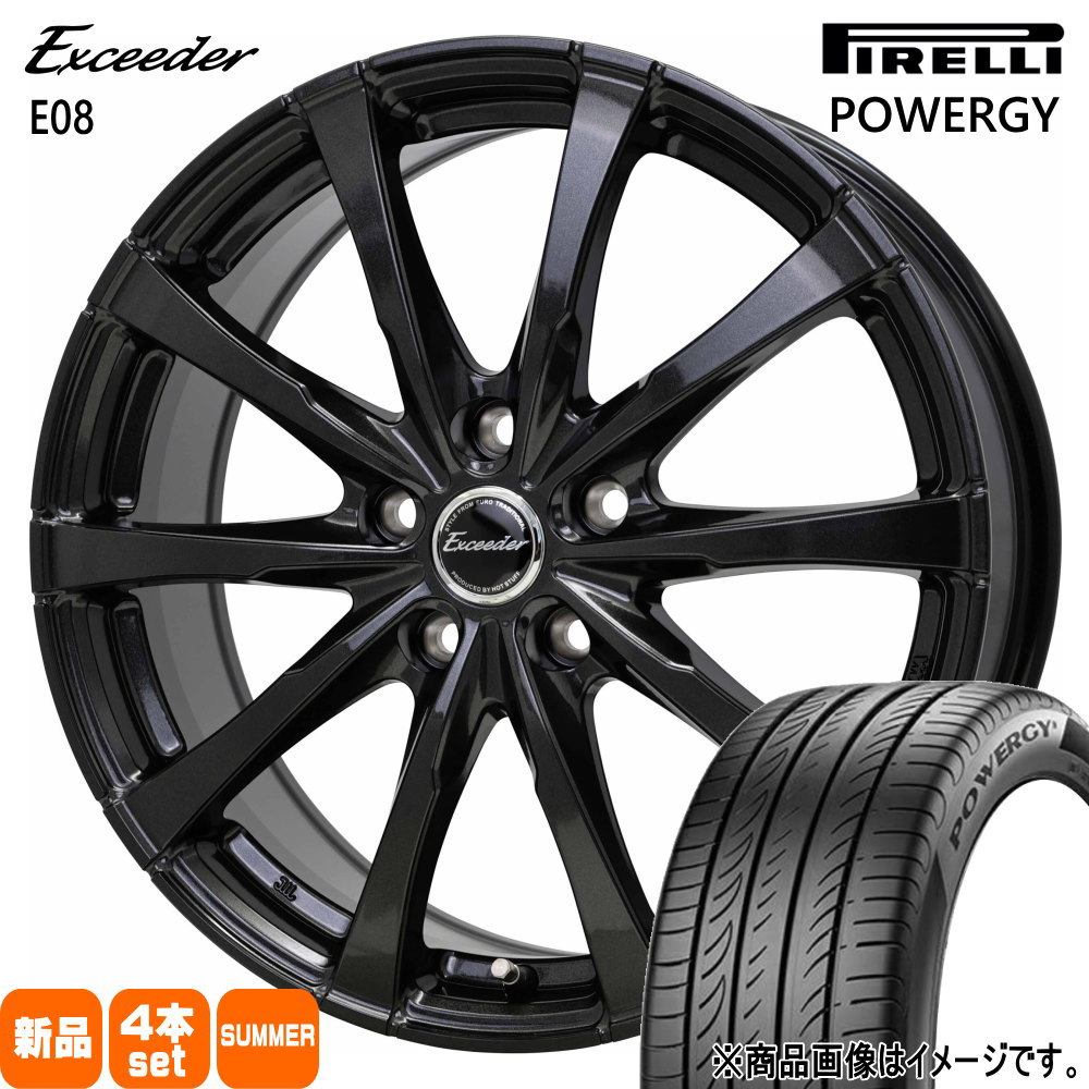 235/50R18 97V ピレリ POWERGY 夏用 サマータイヤ Exceeder E08 ヴェルファイア 20系 30系