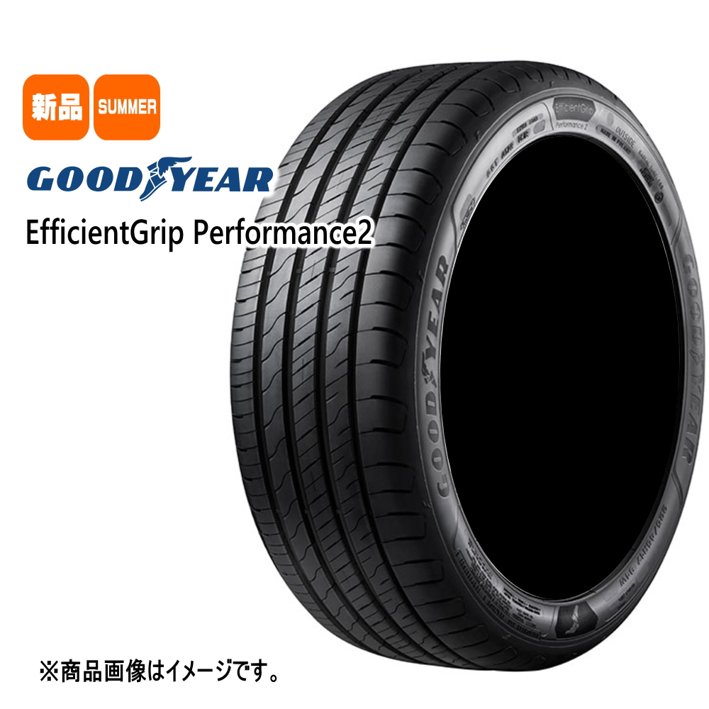 新品 4本 グッドイヤー エフィシェントグリップ パフォーマンス2 195/60R16 89V 16インチ 夏用 サマータイヤ GOODYEAR