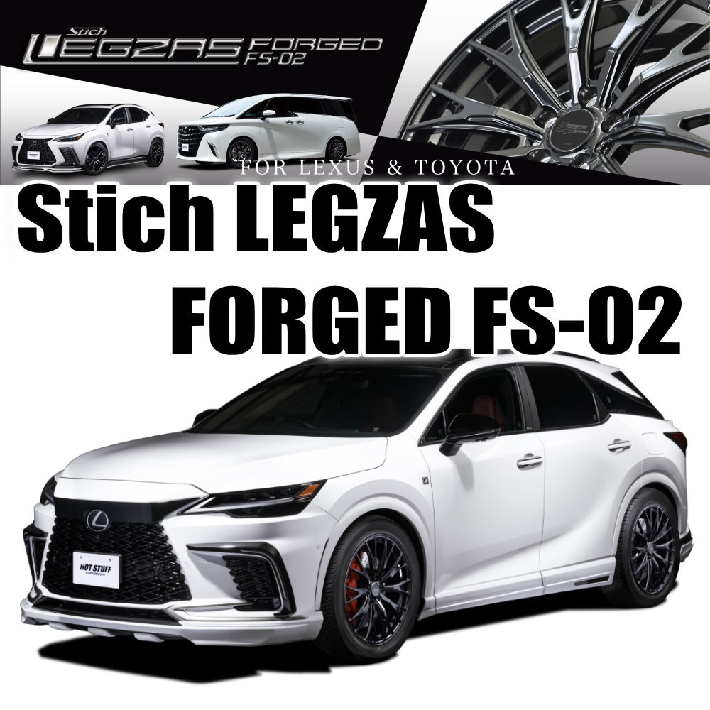 HOT STUFF（ホットスタッフ） 18×8.0J +52 6/139.7 Stich LEGZAS 