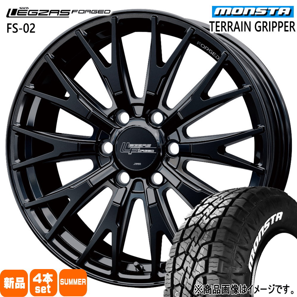 に MONSTA TYRES モンスタ テレーングリッパー A/T 285/65R18 夏