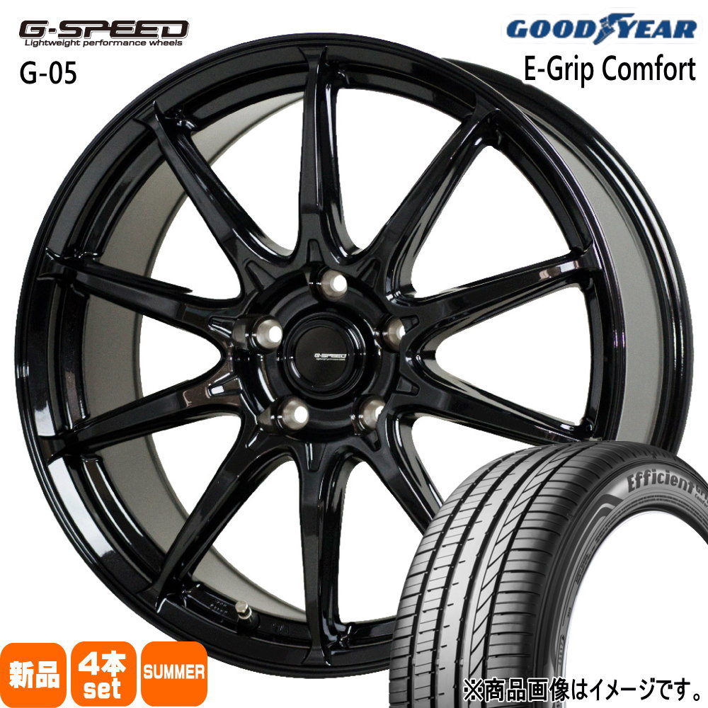 195/65R15 91H グッドイヤー EfficientGrip Comfort 夏用 サマータイヤ G・speed G-05 CT 30 50系 プリウス ウィッシュ  15インチ