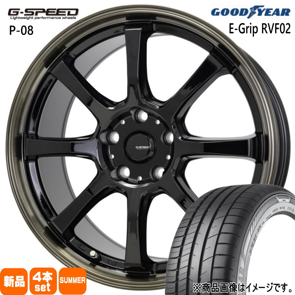 235/50 R18、GOOD YEAR RVF02、2023年 Efficient Grip グッドイヤー RVF02 235/50R18 夏タイヤ G