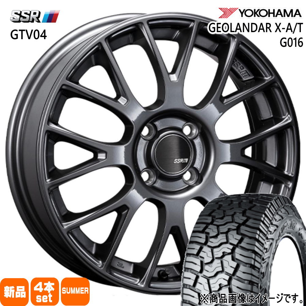 GEOLANDAR - 185/60R16 86H ヨコハマ X-AT G016 夏用 夏場タイア GTV04 フィットクロスター MAZDA2 K10系アクア  16in