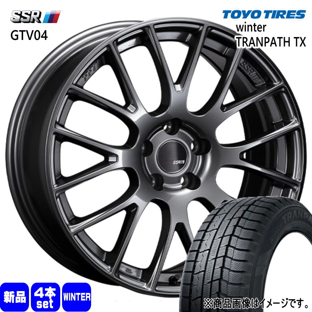 215/50R18 92Q トーヨータイヤ WinterTRANPATH TX 冬用 スタッドレスタイヤ GTV04 CX-3 セレナ C28 ヤリスクロス  18インチ