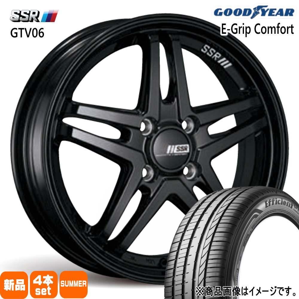 165/50R15 73V グッドイヤー EfficientGrip Comfort 夏用 サマータイヤ GTV06 ラパン ムーヴ ゼスト