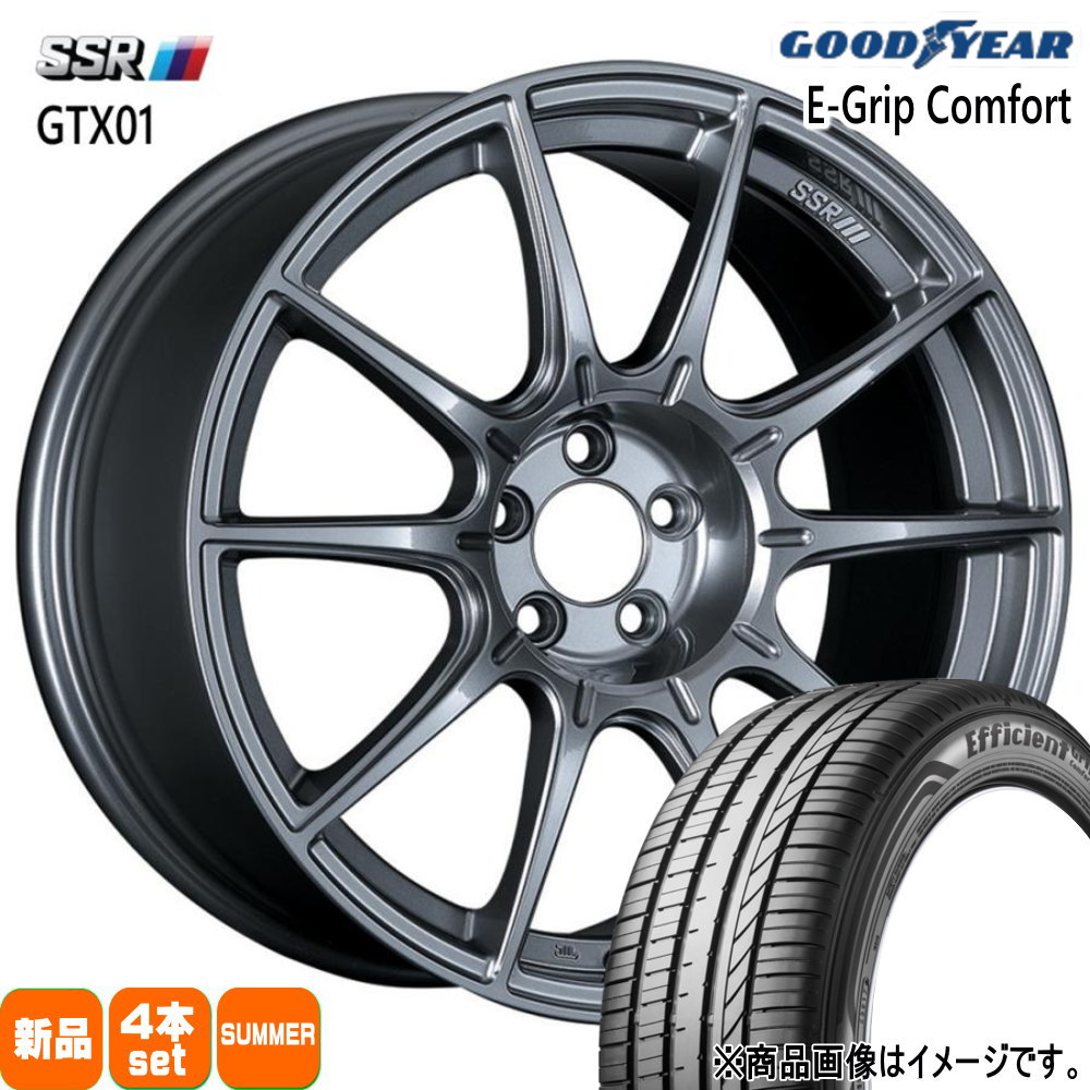 215/40R18 89W XL グッドイヤー EfficientGrip Comfort 夏用 サマータイヤ GTX01 GR86 86 BRZ プリウス