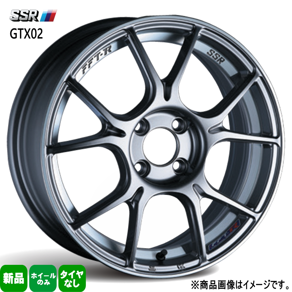 1本 S660/F コペン スペーシア N BOX デイズ キャスト 16×5.0J +48 4/100 SSR GTX02 新品 16インチ  ホイールのみ