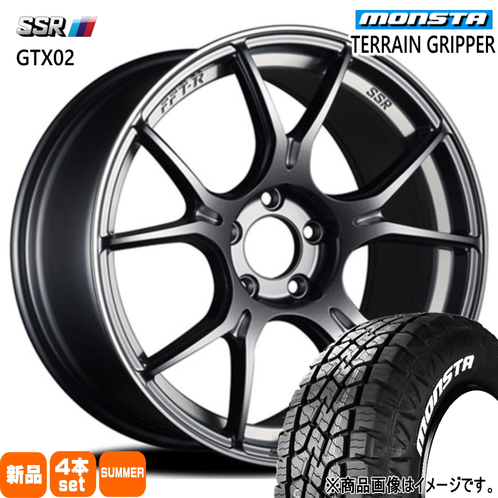 MONSTA TYRES - 225/60R18 104H モンスタ TERRAIN GRIPPER 夏用 朱夏タイア GTX02 CR-V レガシィアウトバック BS9  18in タイヤ、ホイール-夏タイヤ、ホイールセット