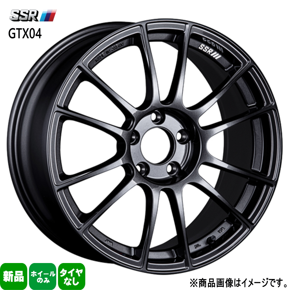 1本 ホンダ シビック FK8 type-R 19×9.5J +38 5/120 SSR GTX04 新品 19インチ ホイールのみ