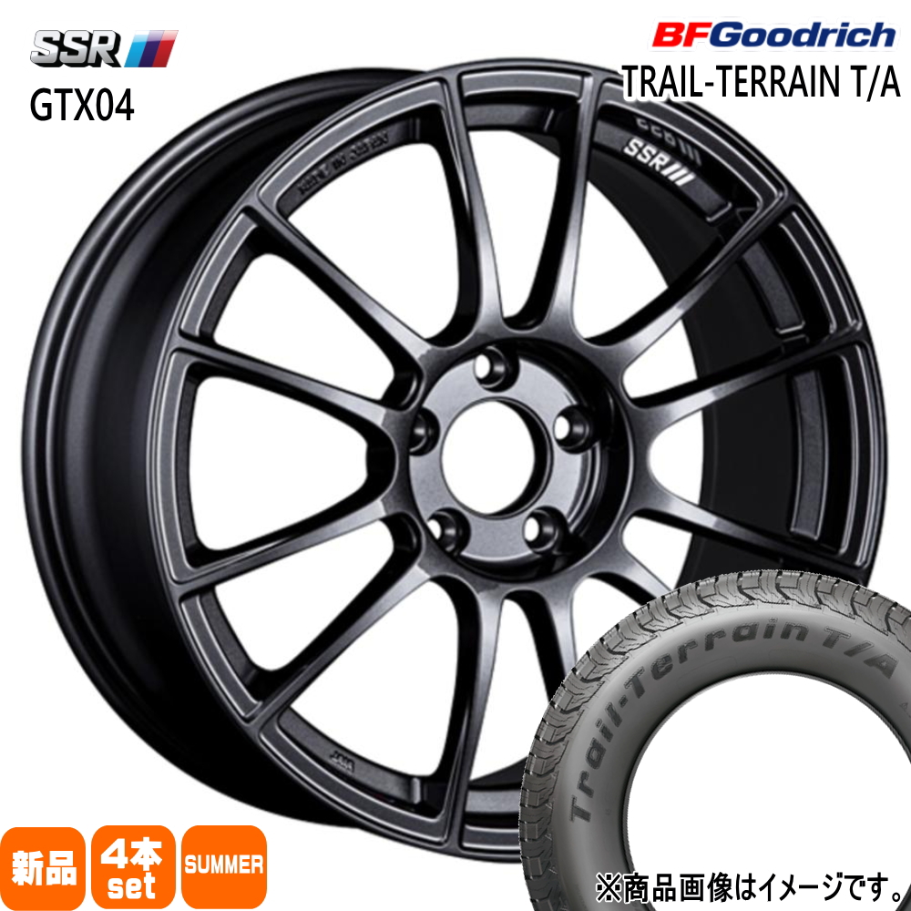 255/55R18 109H XL BFグッドリッチ TRAIL-TERRAIN T/A 夏用 サマータイヤ GTX04 三菱 GN系 アウトランダー 18インチ