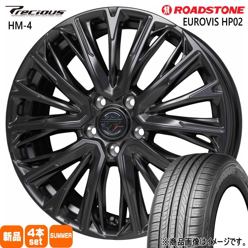 225/60R17 99V ロードストーン EUROVIS HP02 夏用 サマータイヤ Precious HM-4 SK SL系フォレスター ZR-V