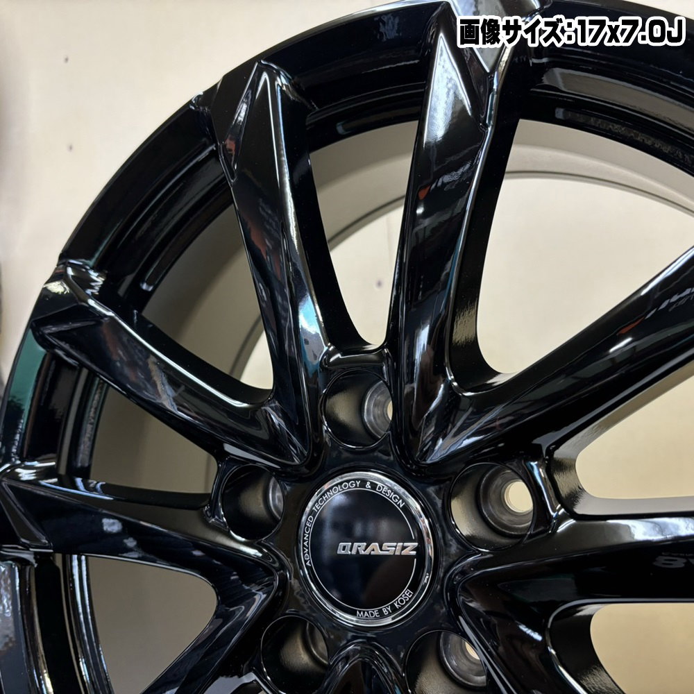 1本 オデッセイ エルグランド E52 レヴォーグ ヴォクシー 18×7.0J +53 5/114.3 QRASIZ GC36F 新品 18インチ  ホイールのみ : kitgc36f-gbk-05-1870535114-1p : タイヤショップ78 2号店 - 通販 - Yahoo!ショッピング